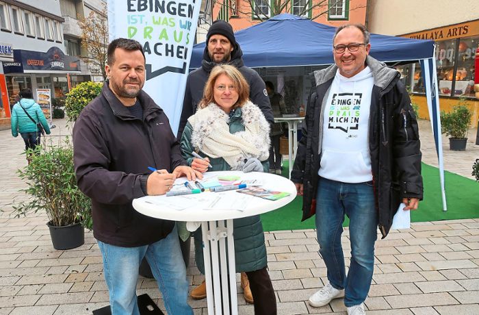 Green City in Ebingen: Mehr Blumen, mehr Bäume, mehr Grünflächen