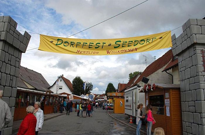 Anzeige: Seedorfer Dorffest vom 1. bis 3. Juli