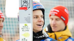 Skispringer Andreas Wellinger hat in Innsbruck Platz fünf belegt. Foto: AFP/GEORG HOCHMUTH