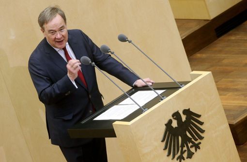 CDU-Chef Armin Laschet vor dem Bundesrat Foto: dpa/Wolfgang Kumm