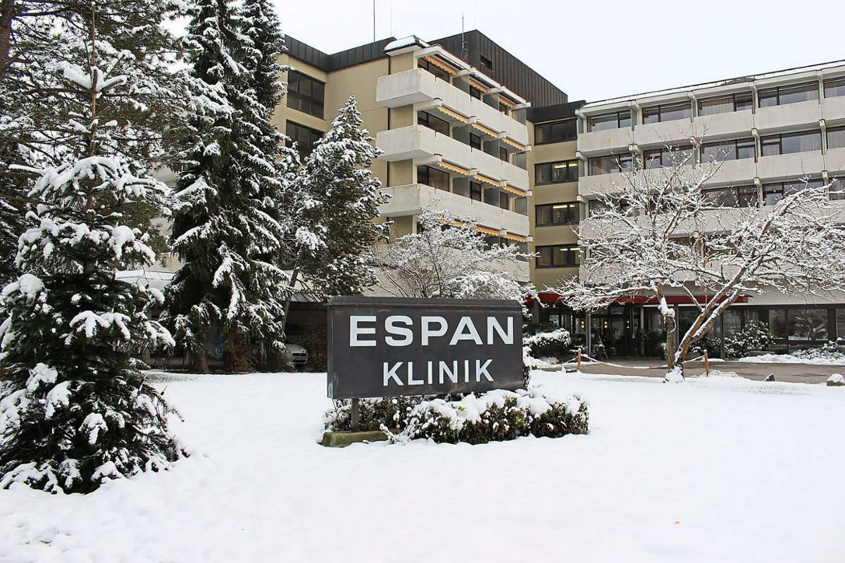 Die Espan-Klinik ist eine Fachklinik für Lungenerkrankungen auch genesene Covid-Patienten sind dort zur Rehabilitation.
