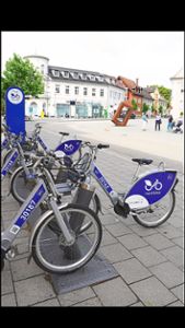 35 solche Rad-Leihstationen soll es bald im ganzen Lahrer Stadtgebiet geben. Foto: Stadt