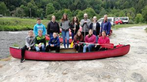 Der TV-Nachwuchs geht mit dem Kanu auf Neckar-Tour. Foto: TV Foto: Schwarzwälder Bote