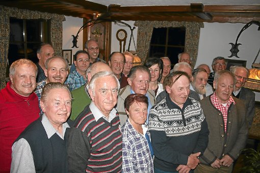 Längst nicht alle, aber dennoch viele waren anwesend, um bei der Hauptversammlung des Musikvereins Schönwald für viele Jahre Mitgliedschaft geehrt zu werden.  Foto: Fehrenbach Foto: Schwarzwälder-Bote