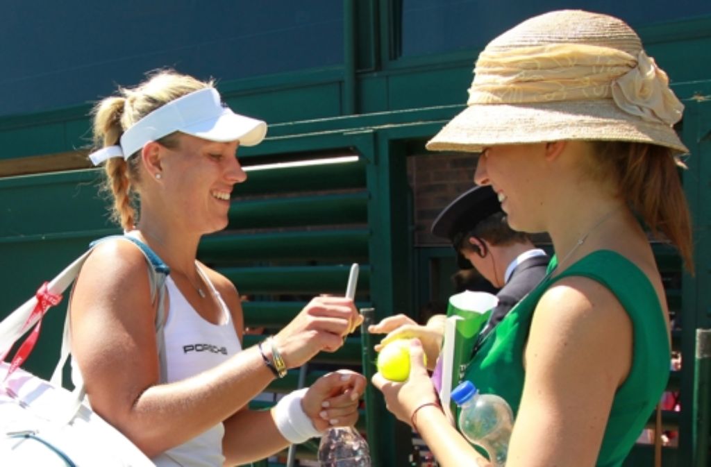Wimbledon: Kerber kegelt Witthöft raus, Lisicki weiter