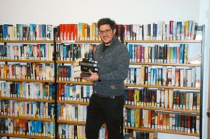 Die Frommerner Stadtteilbibliothek wird zur Freude von Ortsvorsteher Stephan Reuß modernisiert. Foto: Hertle Foto: Schwarzwälder Bote