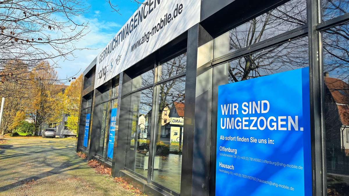 BMW-Händler AHG: Deshalb schließt das Gebrauchtwagen-Center in Lahr