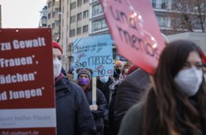 Beim internationalen Tag gegen Gewalt an Frauen gab es im November auch in Stuttgart Demonstrationen. Foto: Lichtgut/Julian Rettig