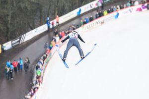 Continentalcup im Skispringen: Meßstetter Luca Roth mit guten Sprüngen in Planica