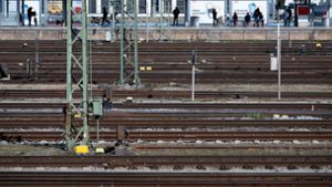 Der 53-Jährige flüchtete mit dem gestohlenen Handy über die Gleise. Foto: dpa/Sven Hoppe