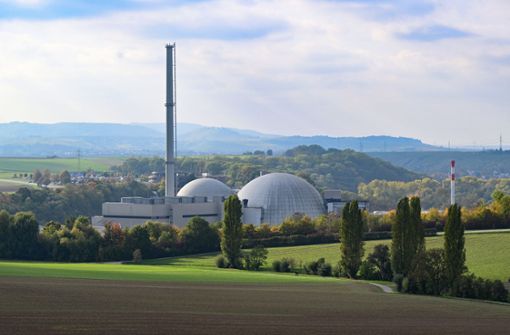 Das Atomkraftwerk Neckarwestheim 2 soll zum 15. April vom Netz gehen. Foto: dpa/Bernd Weißbrod