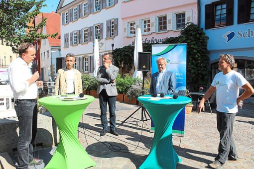 Beim Energiewendetag in Rottenburg ist unter anderem der baden-württembergische Umweltminister Franz Untersteller (Grüne) zu Besuch. Foto: Baum