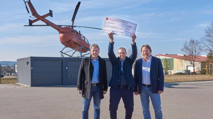 Empfinger Flugzeugbauer SACS spendet 20. 000 Euro