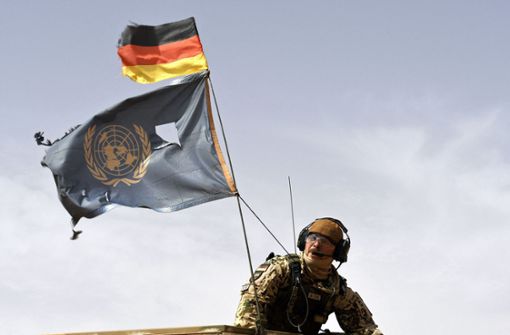Noch sind deutsche Soldaten in Mali im Einsatz. Nach dem Abzug der französischen Truppen ist die Zukunft der Missionen allerdings mehr als ungewiss. Foto: AFP/SEYLLOU