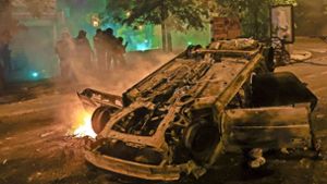 In Straßburg brennen 72 Autos