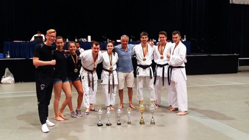 Die Kampfsportler des JKA Karate Dojo Calw standen bei der deutschen Meisterschaft im Blickpunkt.  Foto: JKA
