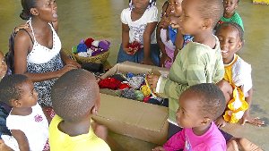 Wolle für Tansanias Waldorfkindergarten