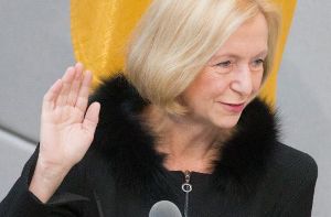 Die neue Bundesbildungsministerin Johanna Wanka (CDU) Foto: dpa