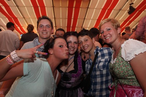 Schwule und Lesben haben am Donnerstag im Wasenwirt auf dem Stuttgarter Frühlingsfest gefeiert. Hier sind die Bilder ... Foto: www.7aktuell.de | Thomas Kaltenecker