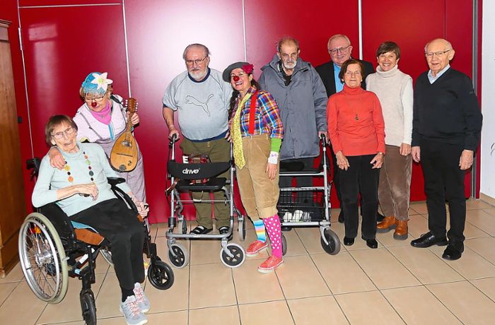 Pflegeheim Bad Wildbad: Clowns machen Leben bunter, fröhlicher und lebensechter