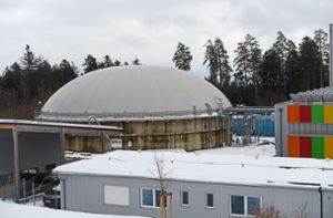 Die Biogasanlage produziert in manchen Monaten mehr Gas, als verbraucht werden kann. Foto: Saile