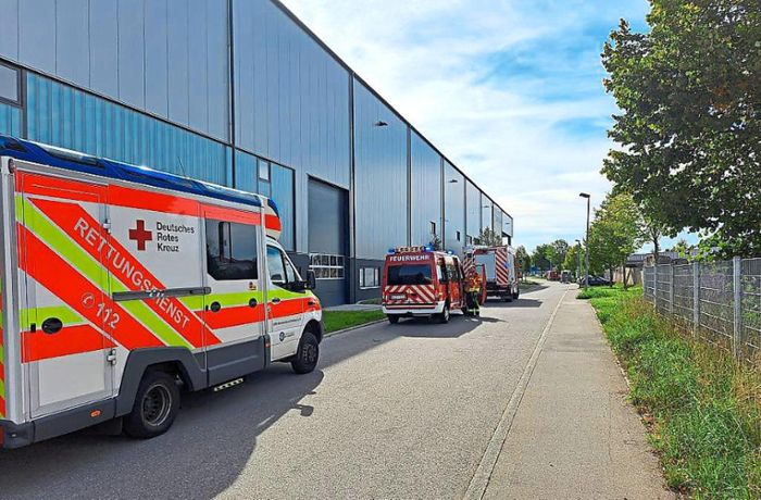 Feuerwehr in Seedorf: Gasaustritt im Gewerbegebiet ruft Einsatzkräfte auf Plan