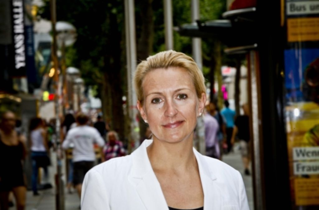 City-Managerin Bettina Fuchs. Foto: Peter Petsch