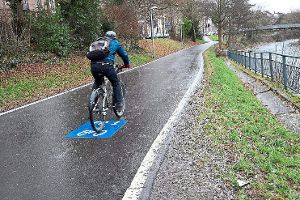 Radschnellwege wie hier in Freiburg sollen auch im Ortenaukreis künftig für nachhaltige Mobilität sorgen – und somit  Schadstoffemissionen und Lärm reduzieren helfen. Foto: RVSO