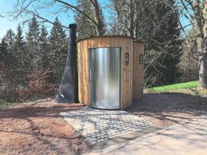 Seit April ist die neue öffentliche Toilette bei der Hohenschramberg geöffnet. Foto: Stadt Schramberg Foto: Schwarzwälder Bote