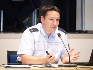 Markus Lehmann legte dem Gemeinderat die Kriminal- und Unfallstatistik 2019 vor. Foto: Eyrich