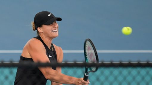 Australian-Open-Siegerin Aryna Sabalenka musste vor dem Turnier in Miami einen Schicksalsschlag verkraften. Foto: Rebecca Blackwell/AP/dpa