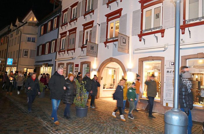 Wieder mehr Teilnehmer dabei: Rund 400 Spaziergänger sind in Wolfach unterwegs