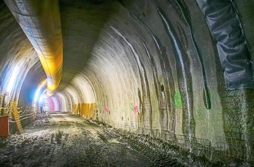 Der Neubautunnel in Ostelsheim ist 498 Meter lang. Foto: Gert Tetzner/avmedia factory