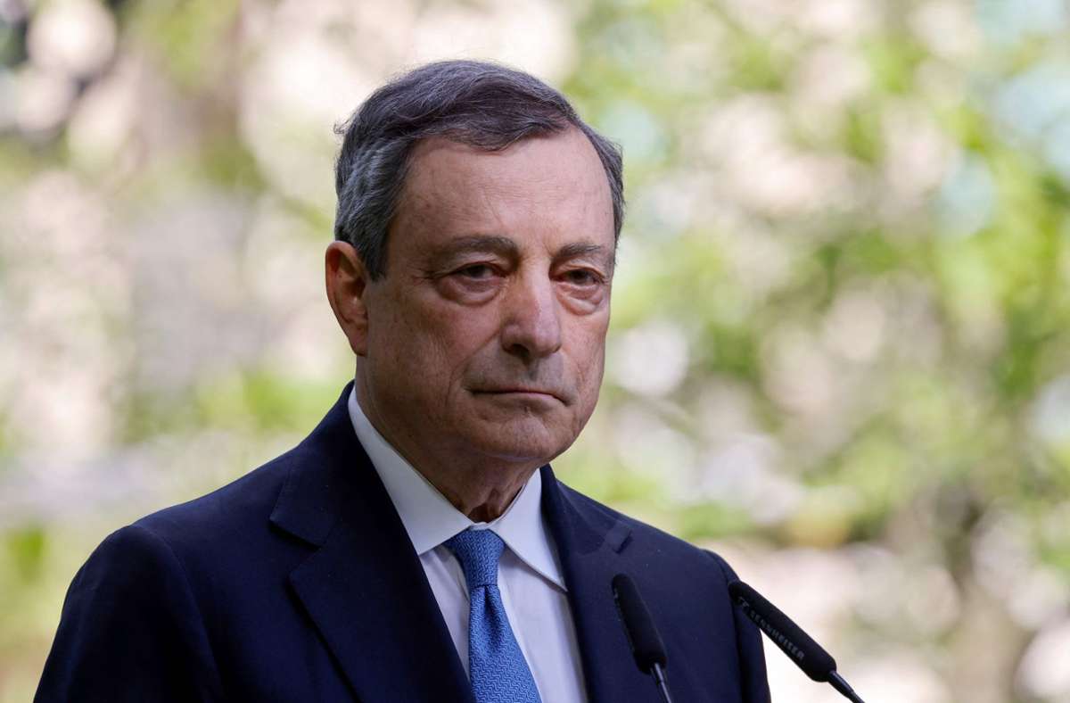 Unter Premier Mario Draghi war Italien  auf Reformkurs – was nun kommt, weiß keiner. Foto: AFP/LUDOVIC MARIN