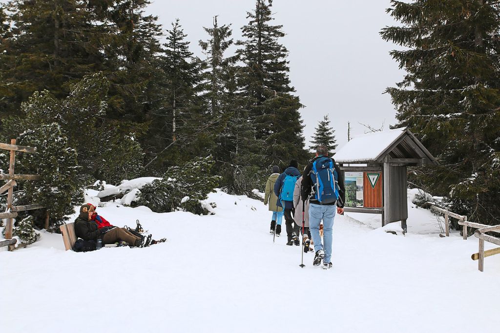 Der Nationalpark ist auch im Winter ein beliebtes Ausflugsziel.  Foto: Franziska Schick