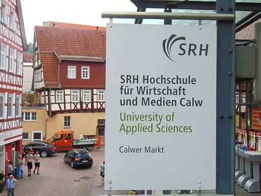 Bald Vergangenheit: Die SRH-Hochschule für Wirtschaft und Medien in Calw schließt, da die Studentenzahlen sinken. Foto: Mehne