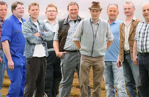 Diese neun Bauern sind auf RTL auf der Suche nach ihrer großen Liebe. Foto: RTL / Stefan Gregorowius
