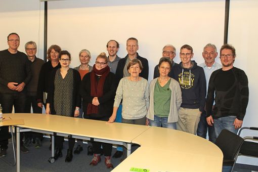 Die Kandidaten der Grünen für die bevorstehenden Kommunalwahlen in Rottenburg Foto: Baum Foto: Schwarzwälder Bote