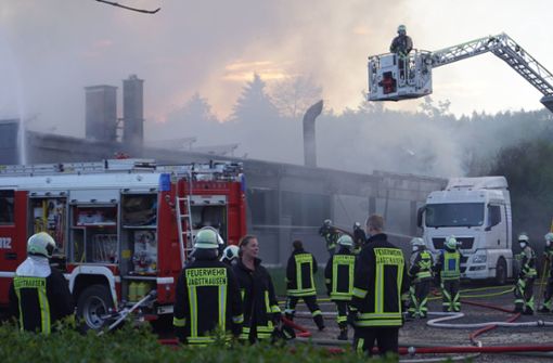 Bei dem Brand entstand ein hoher Schaden. Foto: 7aktuell.de/ Hessenauer