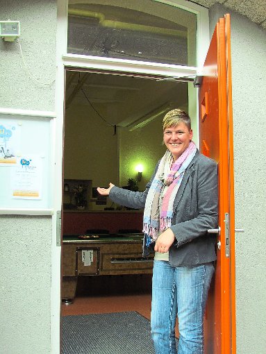 Manuela Gamper am Eingang zum Triberger Jugendraum.  Foto: Archiv Foto: Schwarzwälder-Bote
