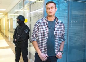 Der russische Oppositionelle Alexej Nawalny kommt im Schwarzwald unter. Foto: Zemlianichenko