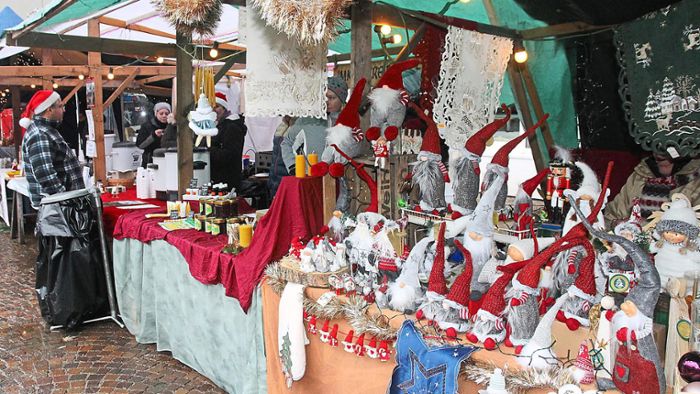 Weihnachtsmarkt lockt am Samstag in  St. Georgener Stadtmitte