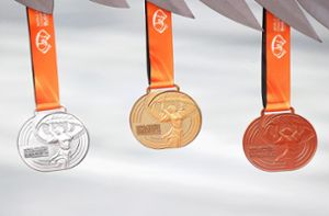 Gold-, Silber- und Bronzemedaillen gingen bei der Leichtathletik-WM in Budapest an 46 Nationen – aber keine einzige an Deutschland.Fotos: imago/C vd. Laage, red Foto: IMAGO/Chai v.d. Laage