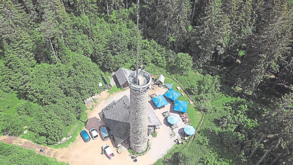Wann der Stöcklewaldturm wieder bestiegen werden darf, muss noch  behördlich geklärt werden. Archivfoto: Jörger
