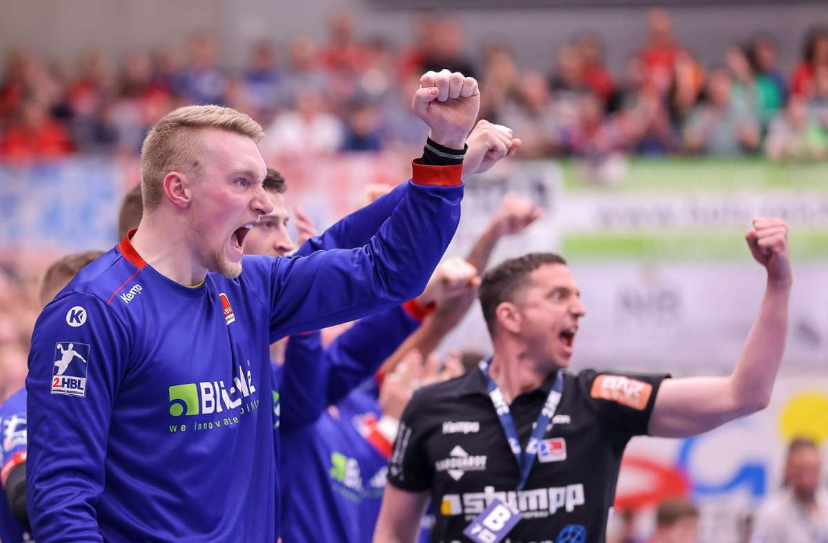 Handball 2. Bundesliga: HBW wie im Rausch: Aufstieg ist perfekt