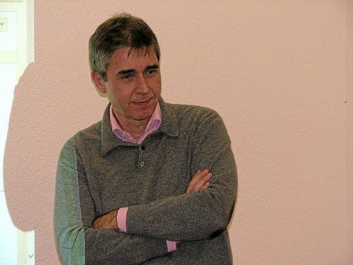 Joachim Ripplinger aus Köln  sprach in Ringingen über Ahnenforschung.  Foto: Pfister Foto: Schwarzwälder-Bote