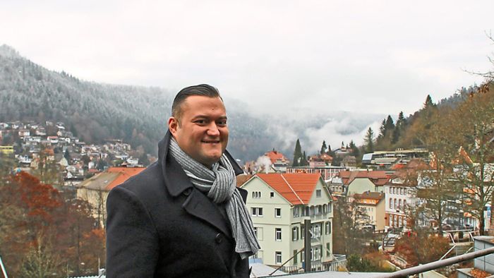 Marco Gauger will Bürgermeister in Bad Wildbad werden