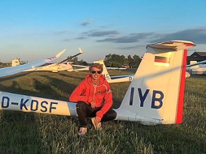 Auf ein erfolgreiches Jahr als Sportsoldat kann der Albstädter Segelflieger Paul Wissmann zurückblicken. Foto: Mayer Foto: Schwarzwälder Bote