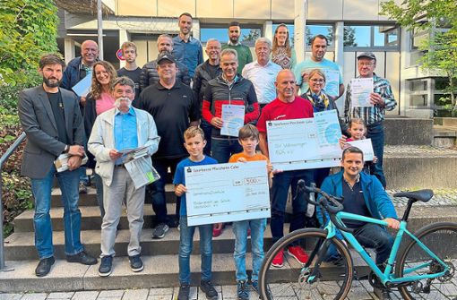 Die Gewinner des Stadtradeln 2022 im Kreis Calw. Foto: Dinkelaker, Landratsamt Calw