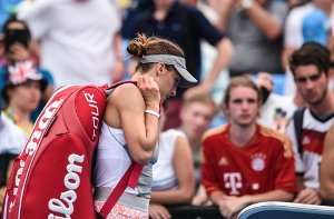Die deutsche Tennisspielerin Andrea Petkovic hat die erste Runde der Australian Open nicht überstanden. Foto: EPA
